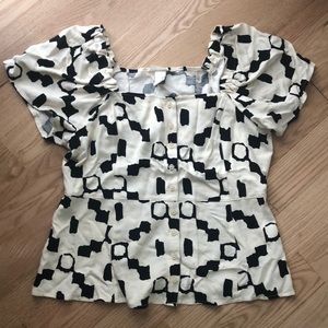 **NWT** H&M SQUARE NECK TOP